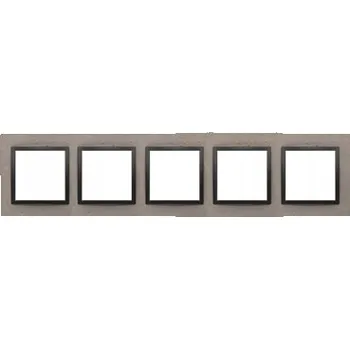 vypínač Pětidílný Rámeček Kontakt-simon šedý