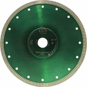 Řezný kotouč DIAMANTOVÝ KOTOUČ S COPÁNKOVÝM NÁSYPEM 230 MM VANDER