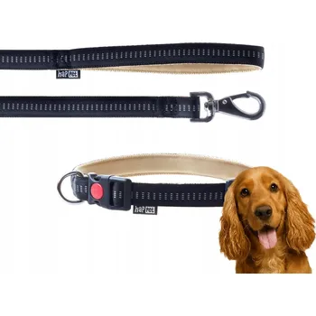 Vodítko pro psa Vodítko v setu (obojek + vodítko) Happet popruh 1,2 m