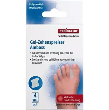 Korektor Gelový korektor na vybočený palec Pedibaehr Amboss - M