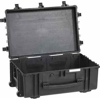 Ochrana fotoaparátu a videokamery Explorer 7630 Black E kufr (77x49x31 cm, bez výplně/kolečka/madlo, 13,56kg)