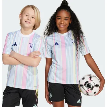 Míčový sport ADIDAS Dětský předzápasový dres Juventus 25/26 15 LET BÍLÁ