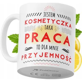 Hrnek Polidraw Hrnek Polidraw pro kosmetičku na dárky keramika 330 ml