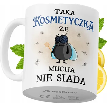 Hrnek Polidraw Hrnek Polidraw pro kosmetičku na dárky keramika 330 ml