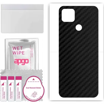 Pouzdro na mobilní telefon Fólie / Ochranná fólie na ZÁDA pro Lenovo K12 Pro - Karbonový Vzhled