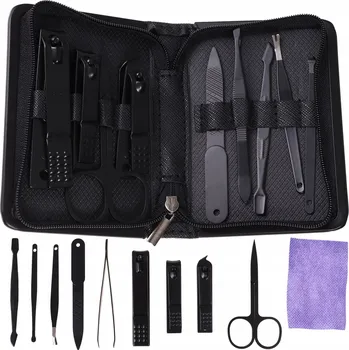 SCALP Cestovní Manikúra - Sada na Nehty Černá