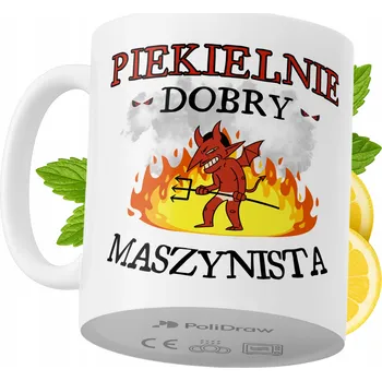 Hrnek Polidraw Hrnek Polidraw pro strojvedoucího keramika 330 ml