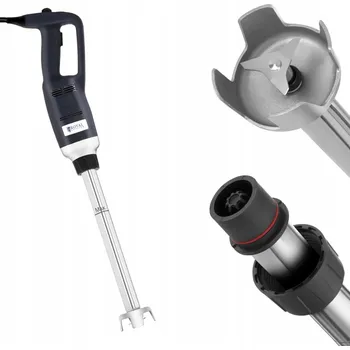 VÝKONNÝ PONORNÝ MIXÉR TYČOVÝ ROBOT DÉLKA RAMENE 400MM 500W 230V GASTRONOMIE