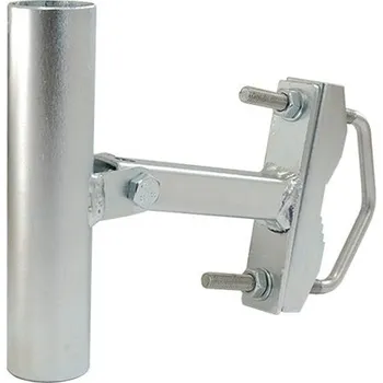 Příjem digitálního pozemního vysílání Držák antény UNI V+H, jednoramenný, 15cm s pásem + třmen, trubka