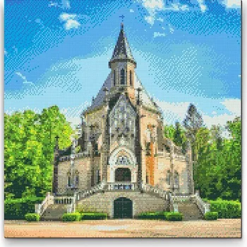 Diamantové malování Painting Queens Diamantové malování Schwarzenberská hrobka, 50 × 50 cm, s rámem, hranaté