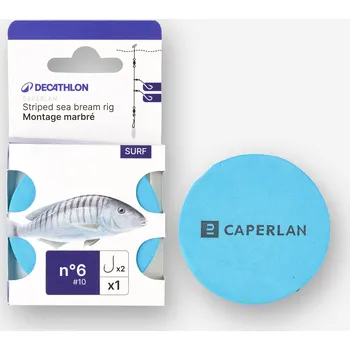 Rybářský háček CAPERLAN Návazec na sportovní rybolov háček č. 6