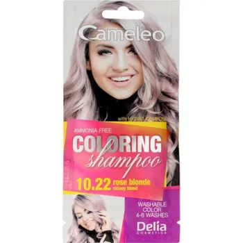 Delia Cosmetics Cameleo Coloring Shampoo 40 ml, 10.22 Rose Blond