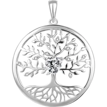 Přívěsek Agato Stříbrný přívěsek Strom života se zirkony AGT-H02W + 2 měsíce na vrácení zboží