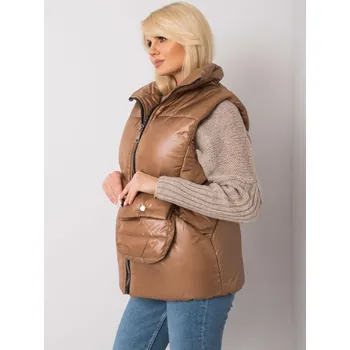 Dámská vesta Vesta EM KZ 611.40x hnědá L/XL