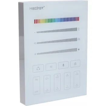 Zabezpečení domácnosti Bílý panel MiLight SPI - digitální ovladač model B9 na baterie
