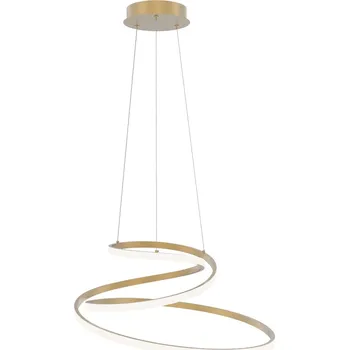 Italux PND-2168-M-GD LED závěsné stropní svítidlo Lorila | 60W LED | 3300lm | 3000-6000K + Philips 8719514257566 LED žárovka 1x8W-60W | E27 | 806lm | 2700K