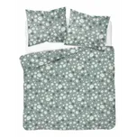 Detexpol Francouzské 3 dílné povlečení bavlna Margarita máta 5337B (220x200, 2ks 70x80 cm)