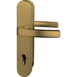 Richter Kování bezpečnostní R111PZ/90 TB3 F4 klika/klika bez překrytí vložky bronzový elox