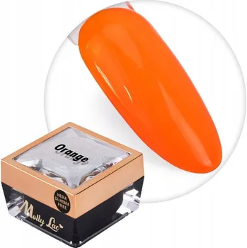 Přípravek na nehty PAINT GEL NA ZDOBENÍ OMBRE Orange MollyLac Pomeranč
