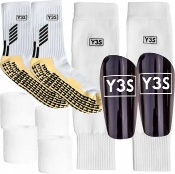 Štulpny Fotbalové štulpny Y3S bílé, velikost vel. 42-46