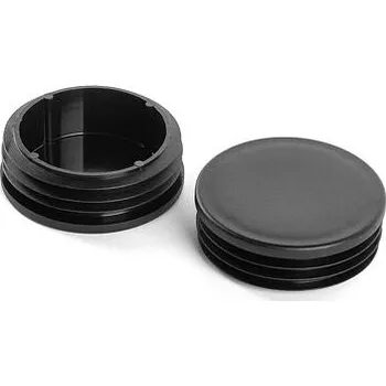 Plotový sloupek Zátka do trubky kruhová 120mm, černá varianta Balení 10 ks