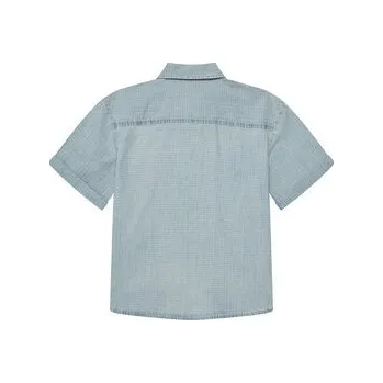 Pánská košile United Colors Of Benetton Košile 53Z9CQ046 Modrá Regular Fit 168