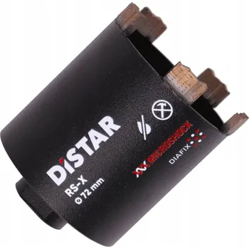 Vrták Distar diamantový vrták na betonu 72 mm M16 RS-X