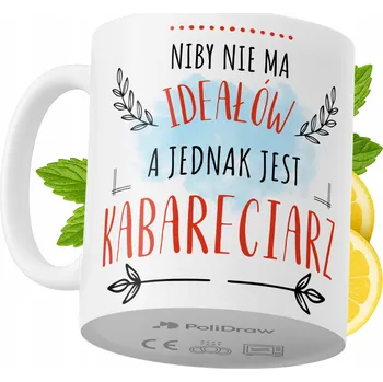 Hrnek Polidraw Hrnek Polidraw Pro kabaretníka na předsednictví keramika 330 ml