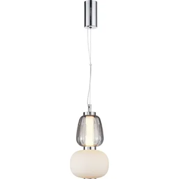 Italux PND-98374-18W-CH LED závěsné stropní svítidlo Eris | 18W LED | 2235lm | 3000K + sada - Trio LED žárovka 2x10W | E27 | 3000K | 806lm