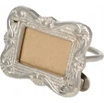 Prsten na ubrousek Silver Frame 1 ks…