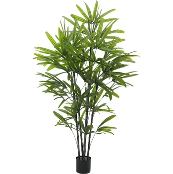 umělá květina Umělá palma Rhapis v květináči, 175cm