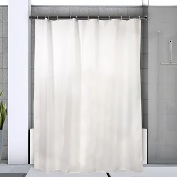 Tyč na sprchový závěs Spirella tyč na sprchový závěs KRETA, bez vrtání, titanově černá, hliník, 125 - 220 cm