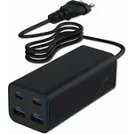 Gembird 100W adaptér 2xUSB-C, 2xUSB-A