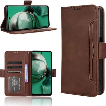 Pouzdro na tablet VSECHNONAMOBIL 111506 SLOT Peněženkový obal pro HMD Pulse / HMD Pulse+ hnědý