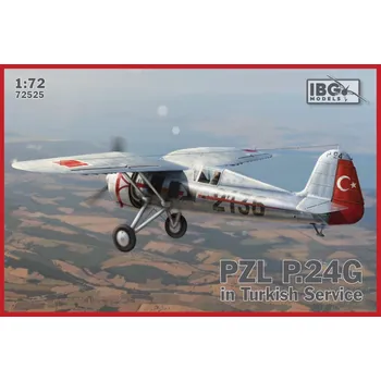 Plastikový model 1:72 PZL P.24G in Turkish Service