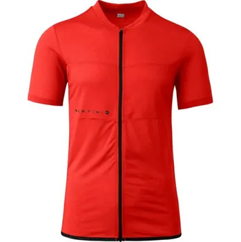 cyklistický dres Pánský cyklistický dres Martini Sportswear FLOWTRAIL - červená M