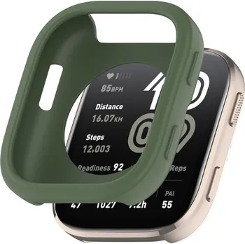 VSECHNONAMOBIL 111233 TPU HALF COVER Kryt pro Amazfit Bip 6 zelený