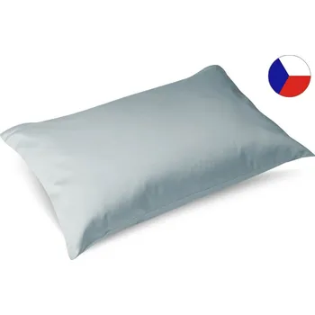 Povlak na dekorativní polštářek Saténový povlak na polštář 50x70 EXCELLENT TENCEL Jednobarevný šedomodrý
