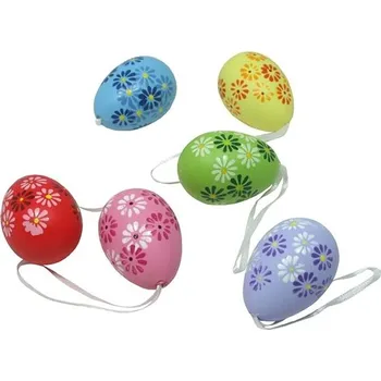 Velikonoční dekorace GOBA Velikonoční dekorace - Vejce plastová, velikonoční