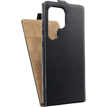 Pouzdro na mobilní telefon OEM Forcell pouzdro Slim Flip Flexi FRESH SAMSUNG Galaxy S24 Ultra černé