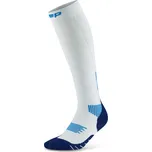 CEP kompresní podkolenky 5.0 - pánské - bílá/modrá Velikost: M