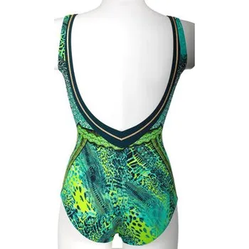 Dámské plavky Sunflair Jednodílné plavky 22117 Zelená 52c