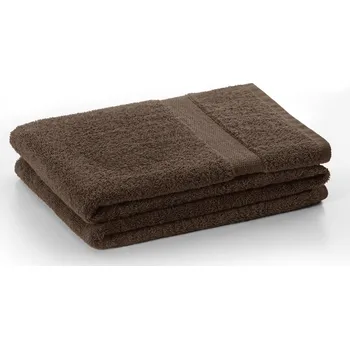 Ručník Bavlněný ručník DecoKing Mila hnědý, velikost 30x50