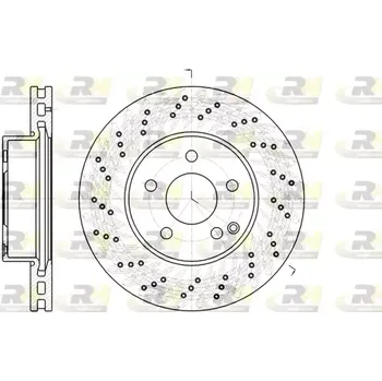 Brzdový kotouč ROADHOUSE Brzdový kotouč - 295 mm RDH 61068.10