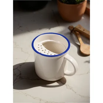 Sinsay - Keramický hrnek s čajovým sítkem - bílá - 947GJ-00X - 947GJ-00X-ONE