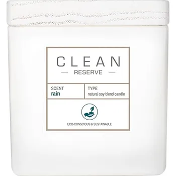 Svíčka Sojová vonná svíčka Clean Reserve Rain 227g
