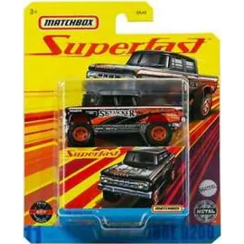 auto na autodráhu Toys Auto Matchbox Superfast 1968 Dodge D200