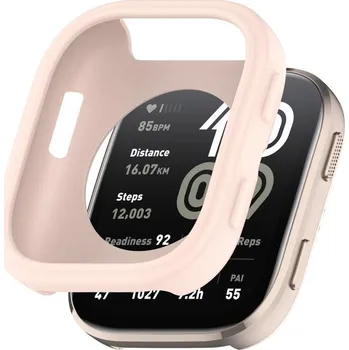 Příslušenství k chytrým hodinkám VSECHNONAMOBIL 111240 TPU HALF COVER Kryt pro Amazfit Bip 6 růžový