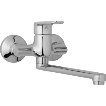 Vodovodní baterie JB Sanitary nástěnná dřezová a umyvadlová baterie FINERY F10 30 00 rozteč 100 mm, ramínko 200 mm