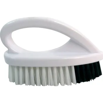 Parní čistič MSV kartáč s rukojetí, bílý, plast, 14, 5 x 5 x 9 cm